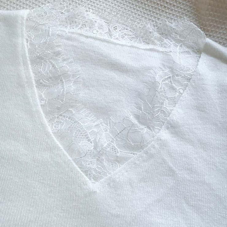 ニットセーター レース切り替え ニットソーレディース | shoppinggo | 詳細画像30 