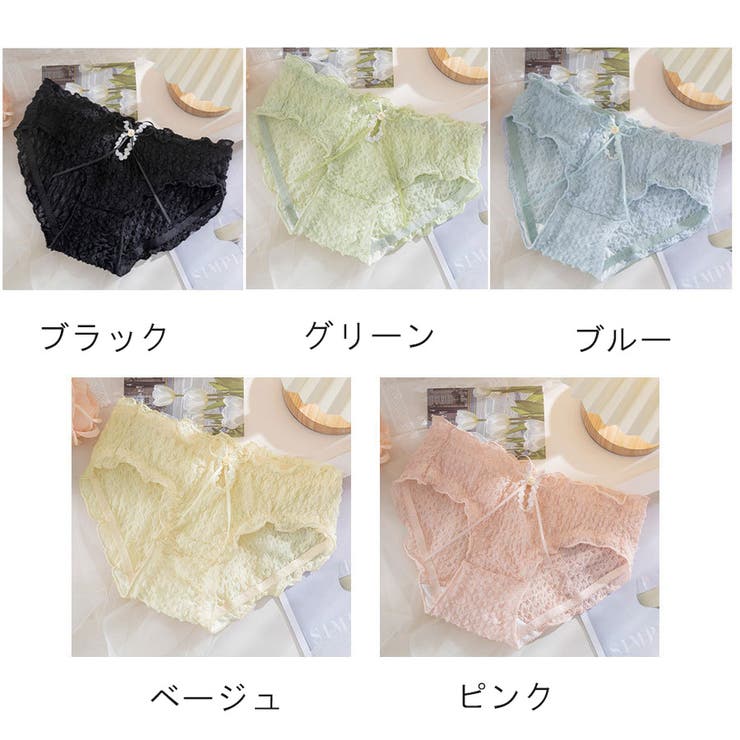 レースショーツ 花柄 リボン | shoppinggo | 詳細画像2 