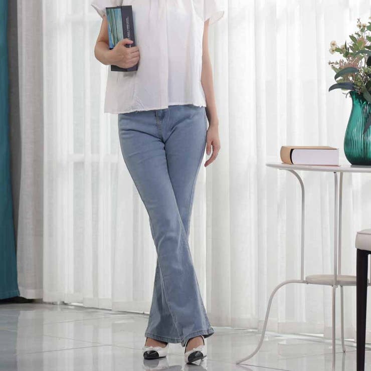 フレアパンツ デニム ジーンズ | shoppinggo | 詳細画像33 