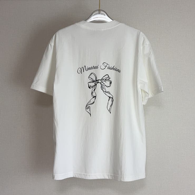リボンロゴTシャツ レディース 夏服 | shoppinggo | 詳細画像19 