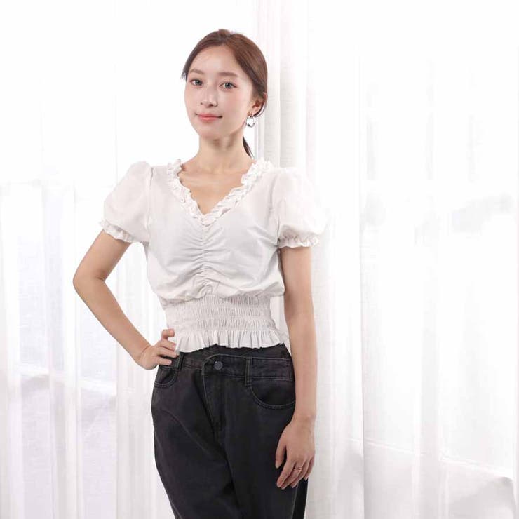 夏服 新作 フリルブラウス | shoppinggo | 詳細画像10 