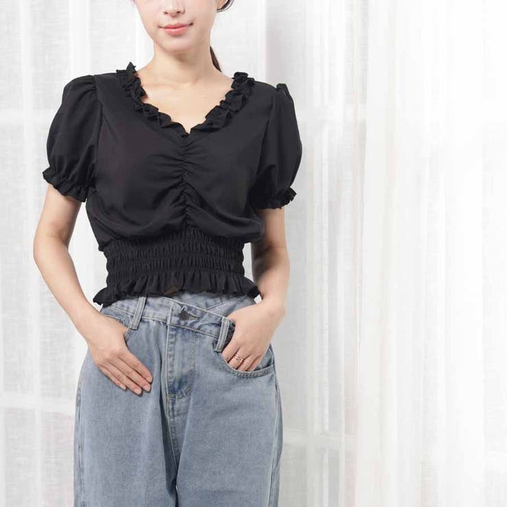 夏服 新作 フリルブラウス | shoppinggo | 詳細画像24 