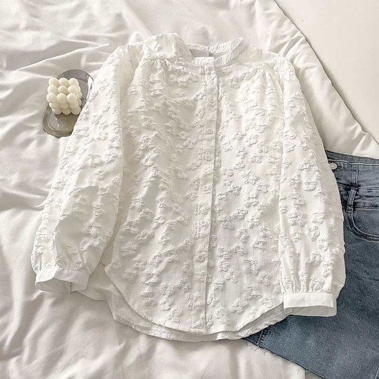 新作パフスリーブ ブラウストップス 長袖 | shoppinggo | 詳細画像16 