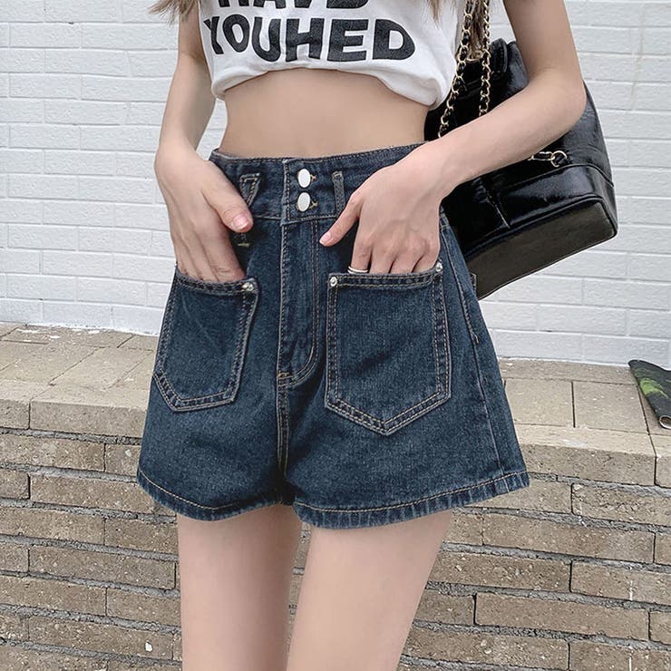 デニムパンツ ショートパンツ デニム | shoppinggo | 詳細画像13 