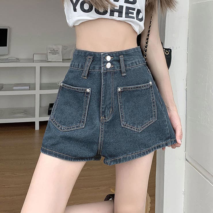 デニムパンツ ショートパンツ デニム | shoppinggo | 詳細画像15 