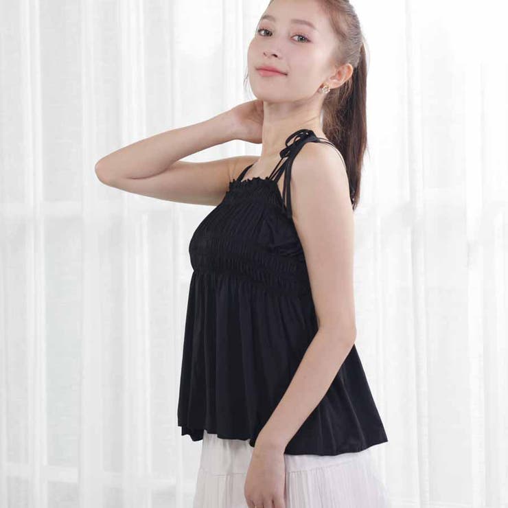 キャミソール 肩紐 リボントップス | shoppinggo | 詳細画像9 