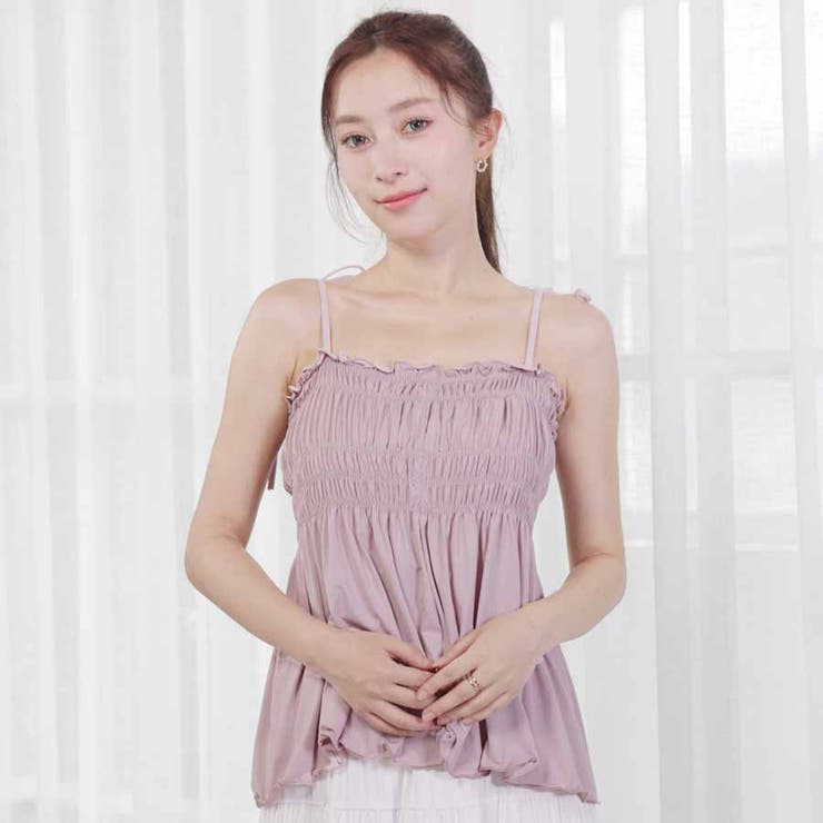 キャミソール 肩紐 リボントップス | shoppinggo | 詳細画像23 