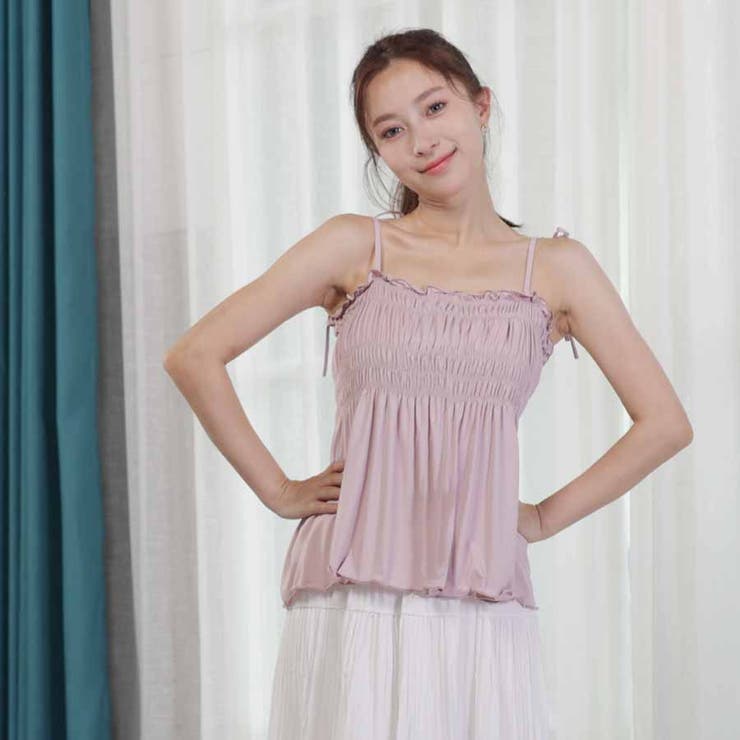 キャミソール 肩紐 リボントップス | shoppinggo | 詳細画像35 