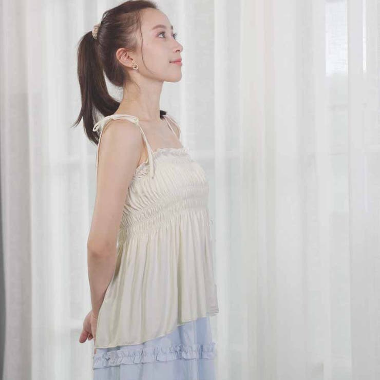 キャミソール 肩紐 リボントップス | shoppinggo | 詳細画像48 