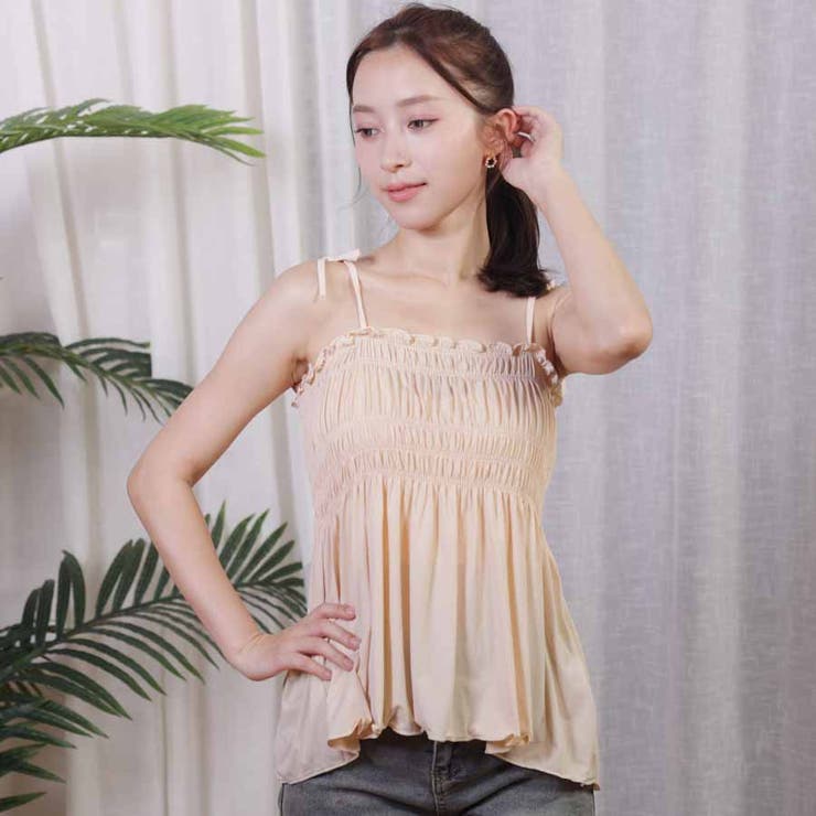 キャミソール 肩紐 リボントップス | shoppinggo | 詳細画像54 