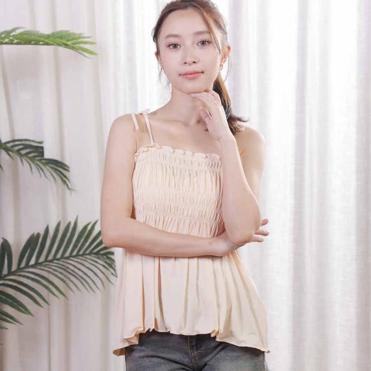 キャミソール 肩紐 リボントップス | shoppinggo | 詳細画像55 