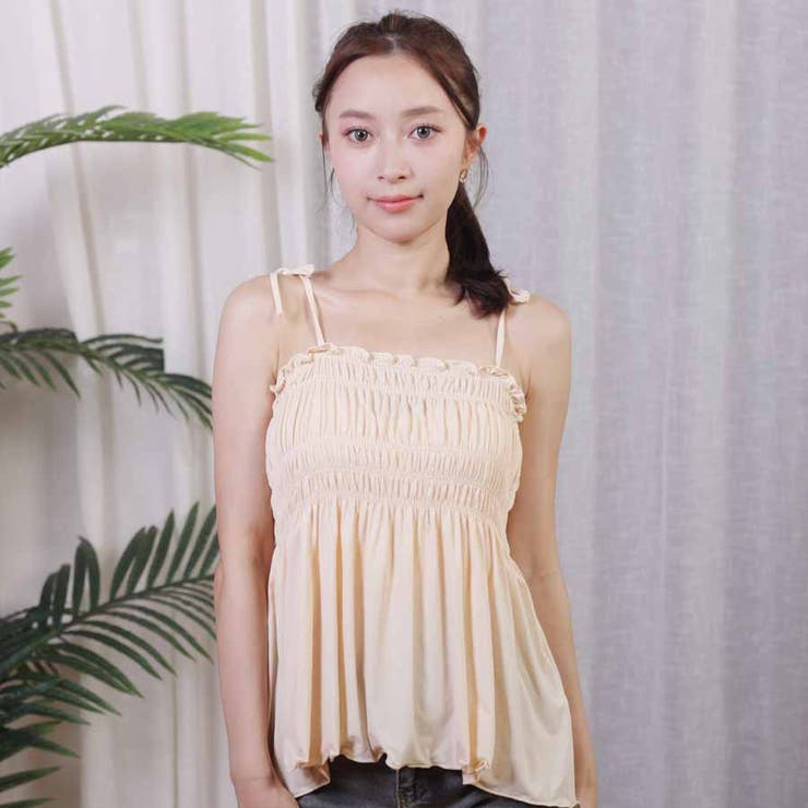 キャミソール 肩紐 リボントップス | shoppinggo | 詳細画像60 