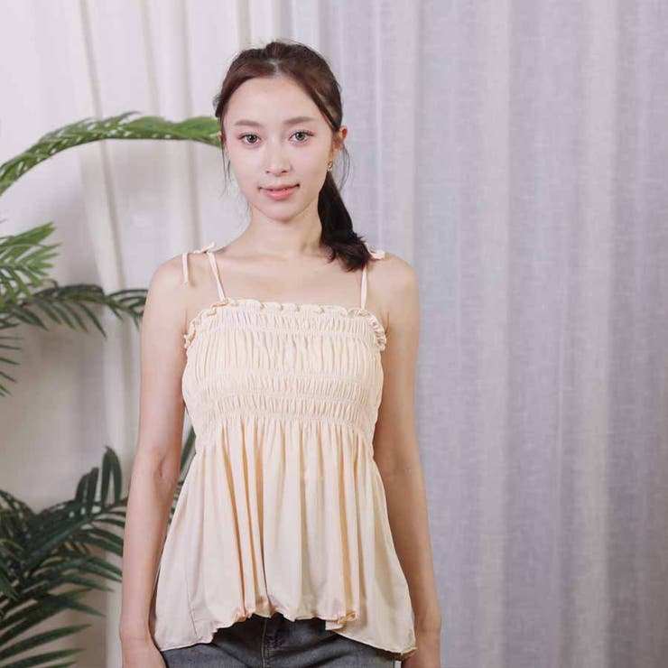 キャミソール 肩紐 リボントップス | shoppinggo | 詳細画像61 