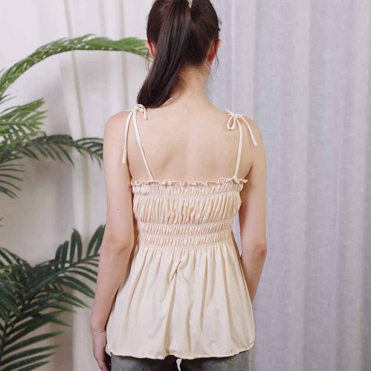 キャミソール 肩紐 リボントップス | shoppinggo | 詳細画像65 