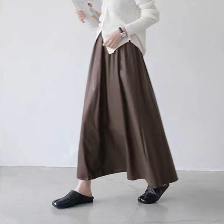 レザースカート レディース PUスカート | shoppinggo | 詳細画像17 