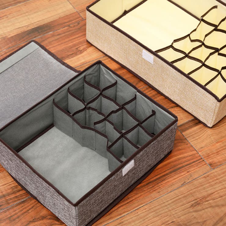 仕切り付き収納 選べる2サイズ 下着収納 | shoppinggo | 詳細画像4 