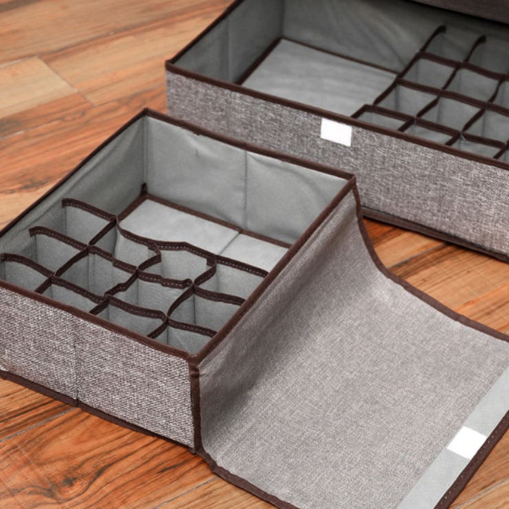 仕切り付き収納 選べる2サイズ 下着収納 | shoppinggo | 詳細画像6 