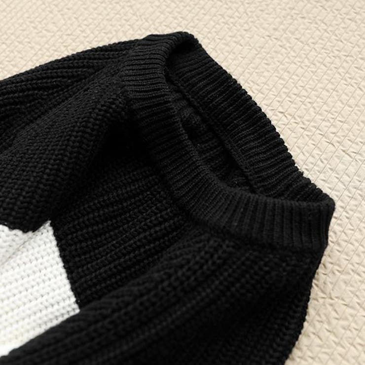 ニットセーター ボーダー柄 シンプル | shoppinggo | 詳細画像13 