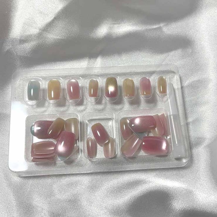 ネイルチップ ショート カラフル | shoppinggo | 詳細画像3 