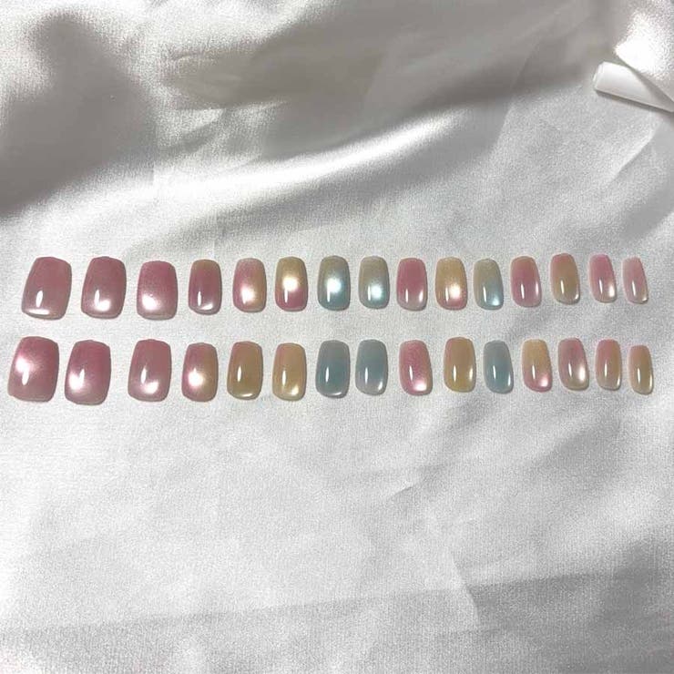 ネイルチップ ショート カラフル | shoppinggo | 詳細画像4 