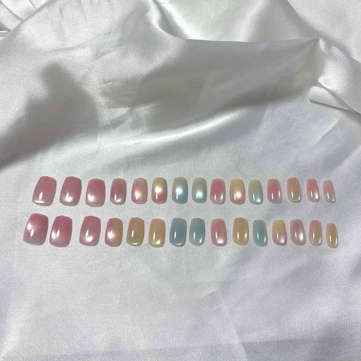 ネイルチップ ショート カラフル | shoppinggo | 詳細画像7 