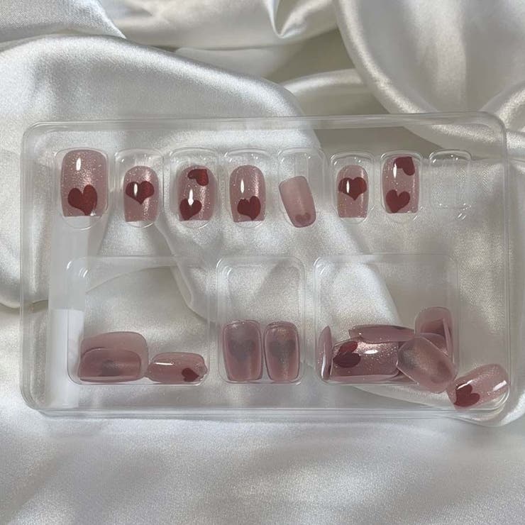 ネイルチップ ハート ショート | shoppinggo | 詳細画像3 