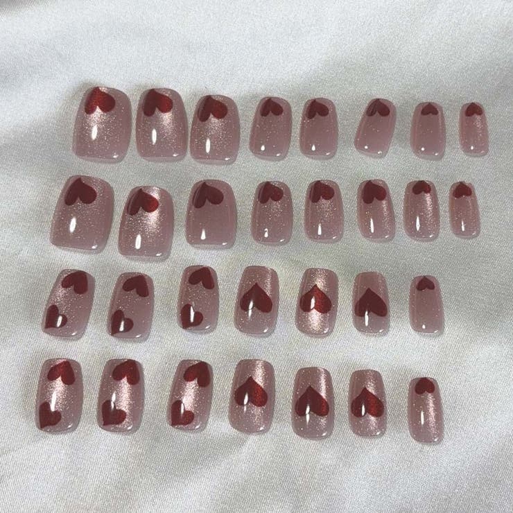 ネイルチップ ハート ショート | shoppinggo | 詳細画像6 