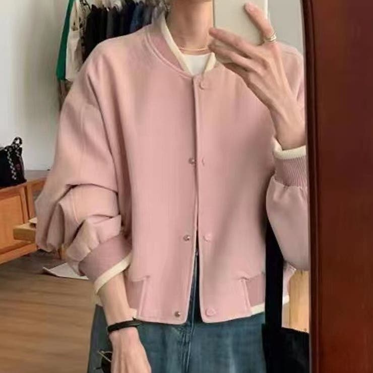 ピンク | ジャケット レディース スタジャン | shoppinggo