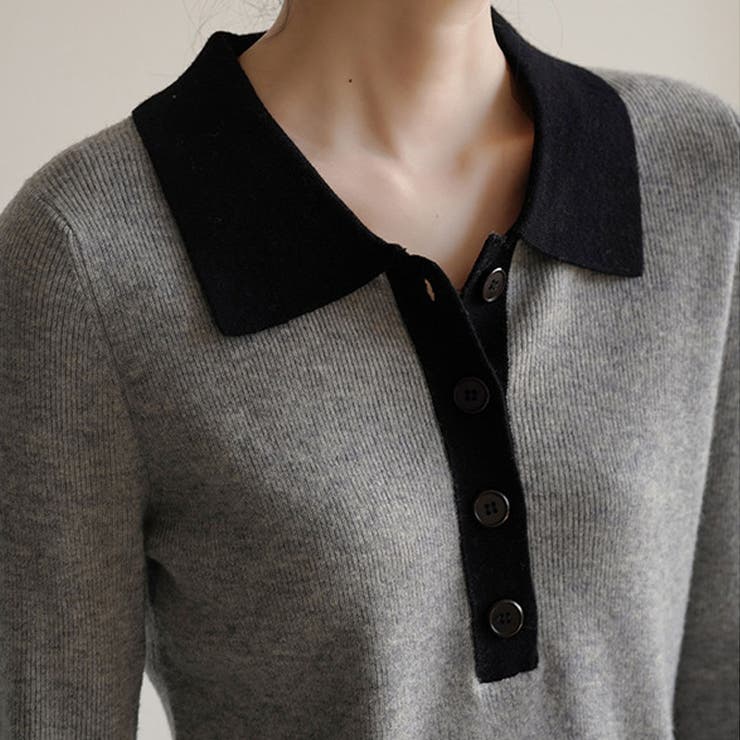 ニットセーター Vネック レディース | shoppinggo | 詳細画像22 