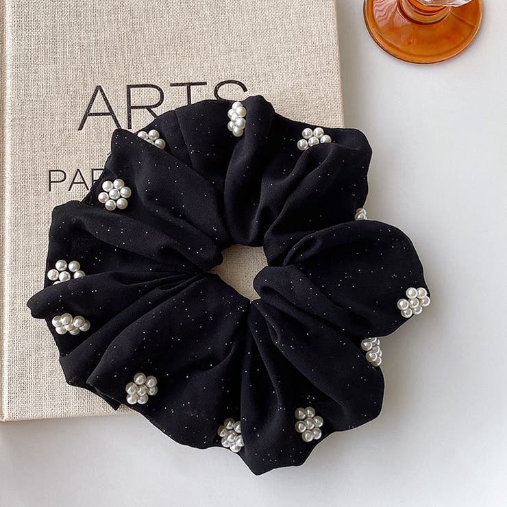 シュシュ ヘアゴム パール付き | shoppinggo | 詳細画像12 