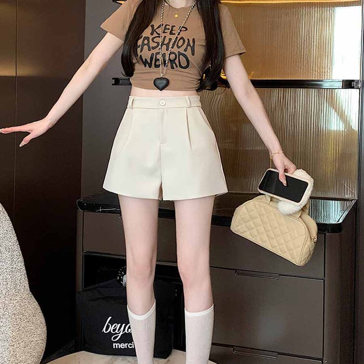 ショートパンツ レディース スーツパンツ | shoppinggo | 詳細画像16 