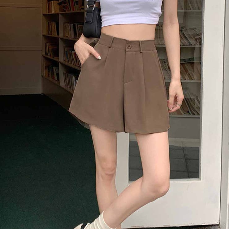 ショートパンツ レディース スーツパンツ | shoppinggo | 詳細画像20 