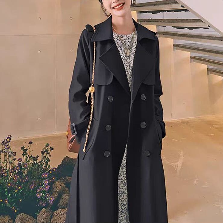 トレンチコート スプリングコート レディース | shoppinggo | 詳細画像4 