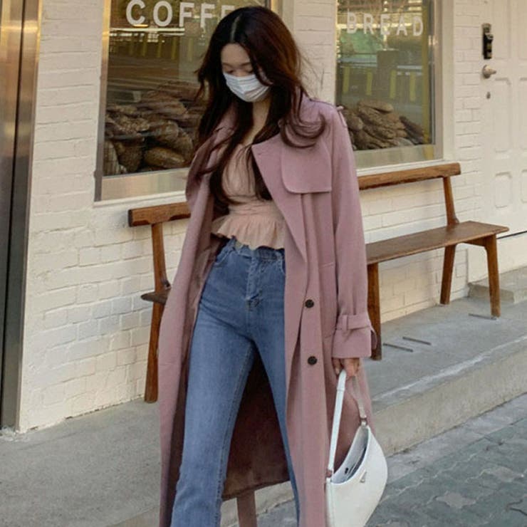 トレンチコート スプリングコート レディース | shoppinggo | 詳細画像12 