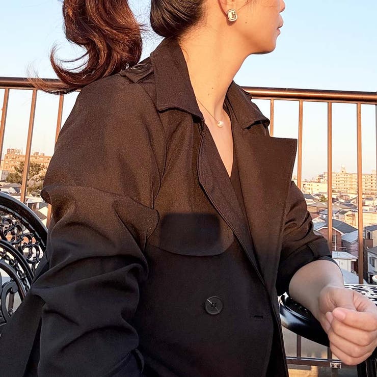 トレンチコート スプリングコート レディース | shoppinggo | 詳細画像16 