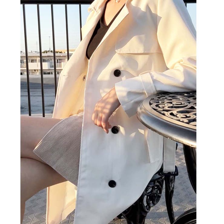 トレンチコート スプリングコート レディース | shoppinggo | 詳細画像17 