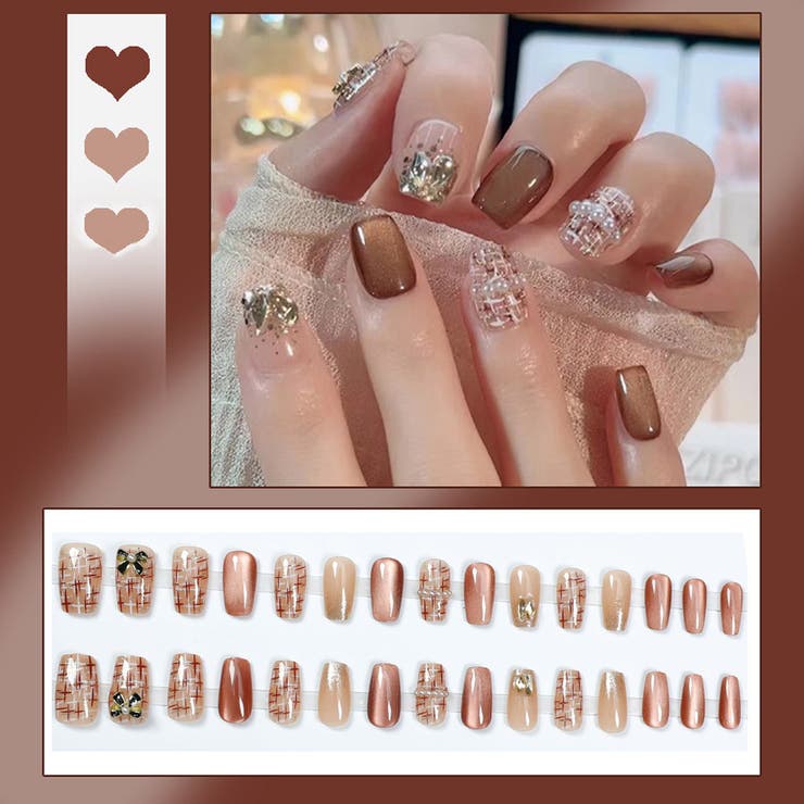 【ネイルチップ福袋 3点セット】ネイルチップ おまかせ選択おしゃれ | shoppinggo | 詳細画像8 