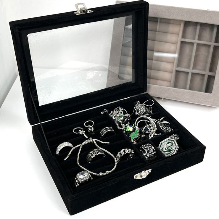 ジュエリーボックス 大容量 アクセサリー収納ケース | shoppinggo | 詳細画像17 