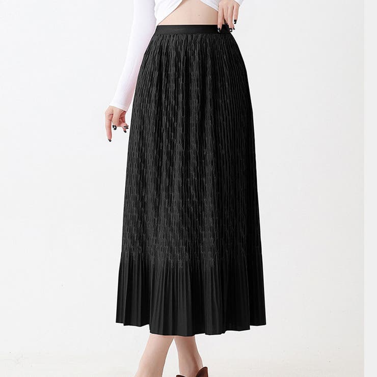 マーメイドスカート ランダムプリーツ レディース | shoppinggo | 詳細画像16 