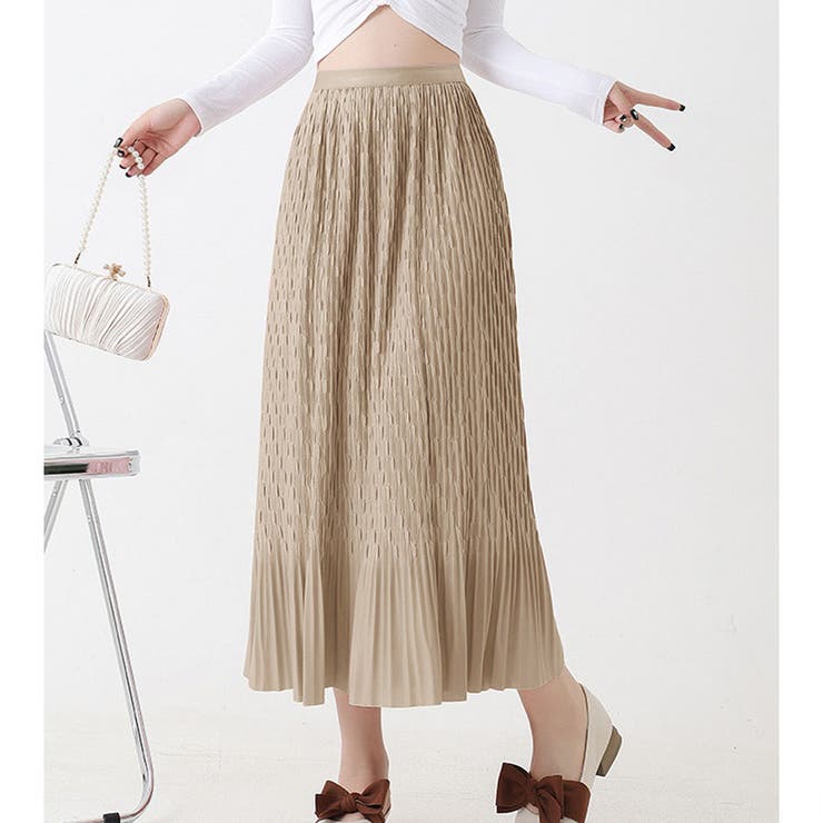 マーメイドスカート ランダムプリーツ レディース | shoppinggo | 詳細画像20 