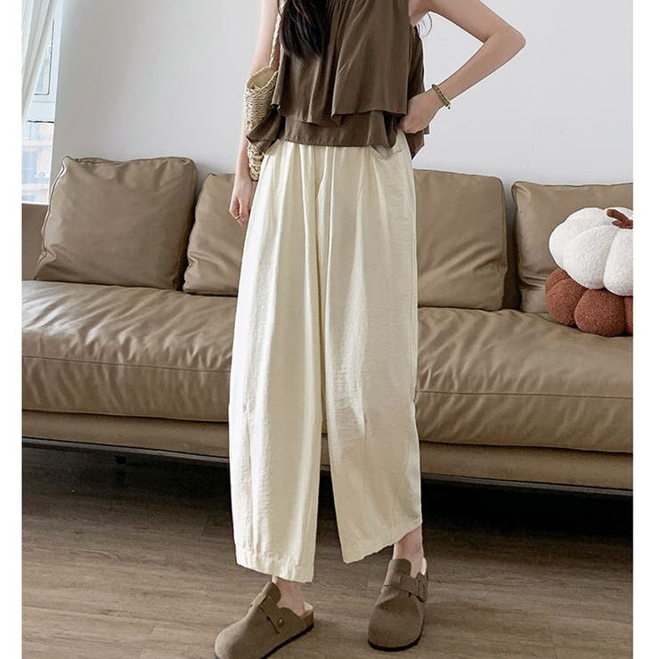 ワイドパンツ サマーパンツ 夏服 | shoppinggo | 詳細画像23 