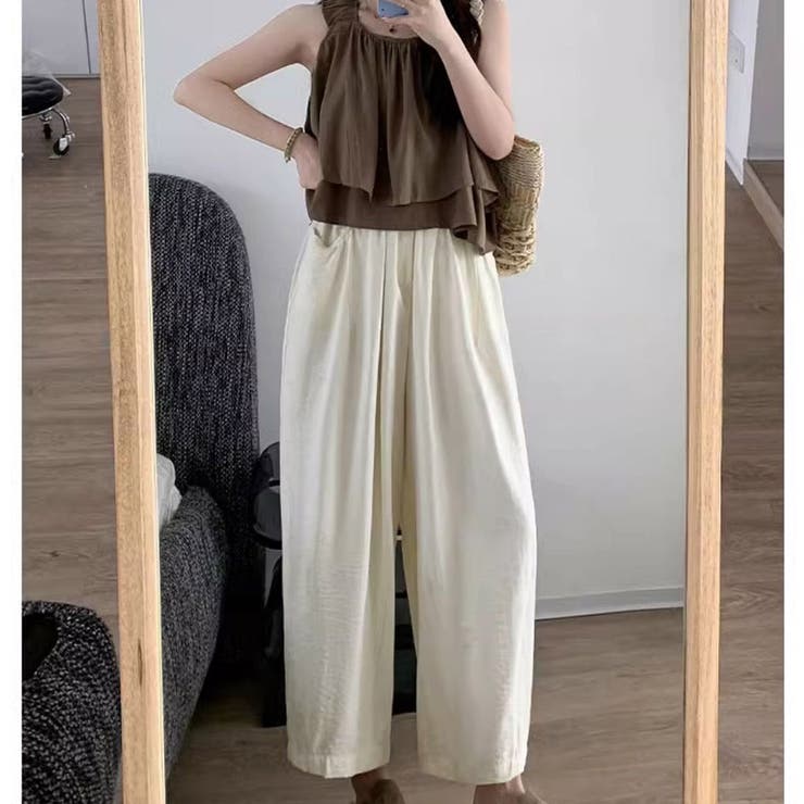 ワイドパンツ サマーパンツ 夏服 | shoppinggo | 詳細画像24 