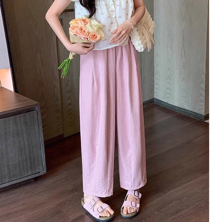 ワイドパンツ サマーパンツ 夏服 | shoppinggo | 詳細画像27 