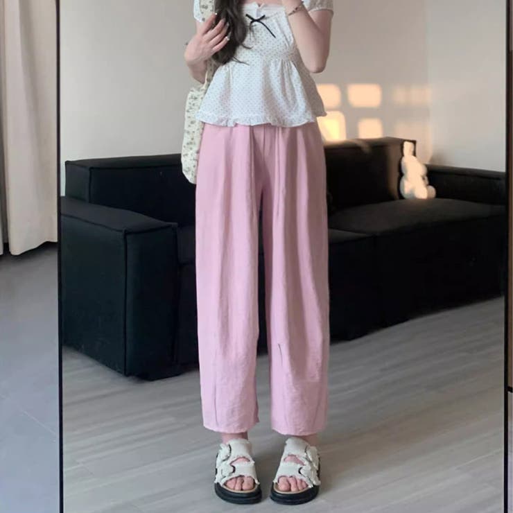 ワイドパンツ サマーパンツ 夏服 | shoppinggo | 詳細画像29 