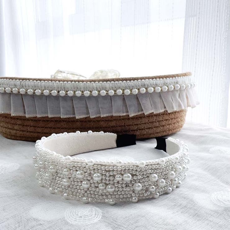 カチューシャ パール 幅広 | shoppinggo | 詳細画像4 