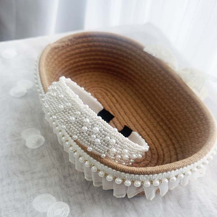 カチューシャ パール 幅広 | shoppinggo | 詳細画像5 