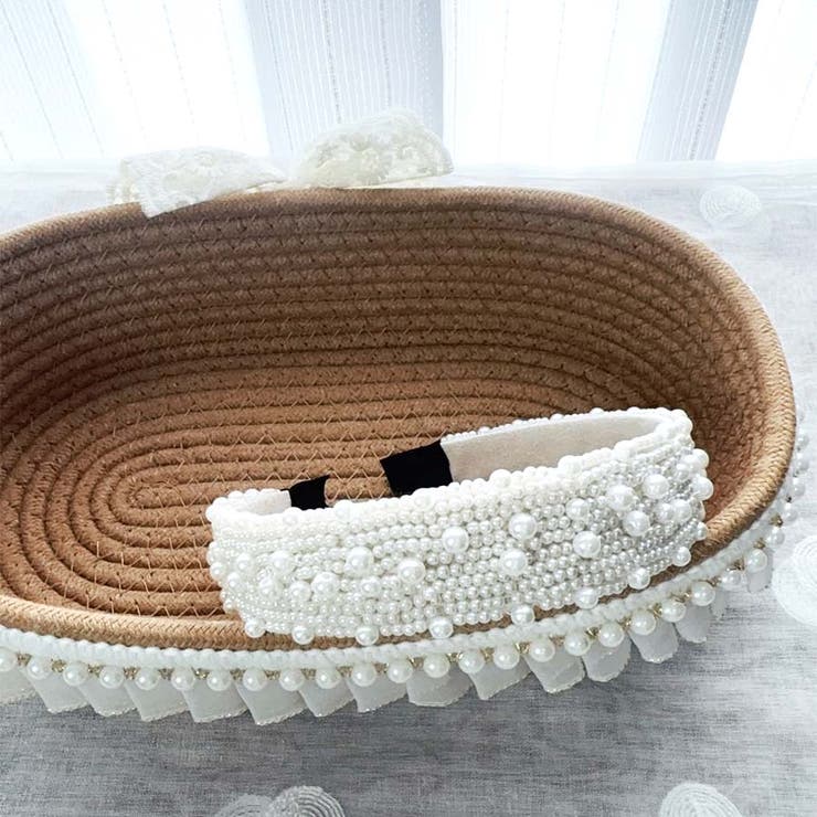 カチューシャ パール 幅広 | shoppinggo | 詳細画像7 