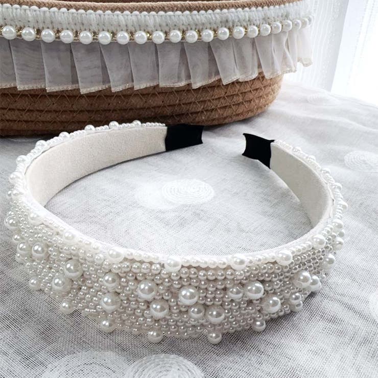 カチューシャ パール 幅広 | shoppinggo | 詳細画像9 