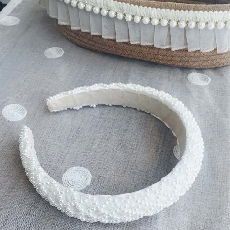 カチューシャ パール 幅広 | shoppinggo | 詳細画像5 