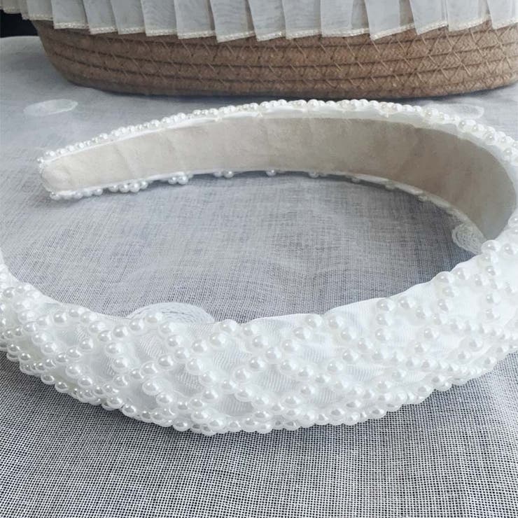 カチューシャ パール 幅広 | shoppinggo | 詳細画像8 